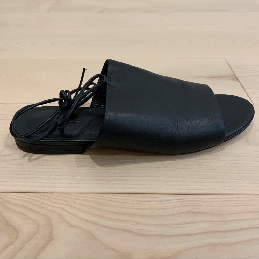 Vince Damon Leather Lace Up Sandals - Picture 5 of 11